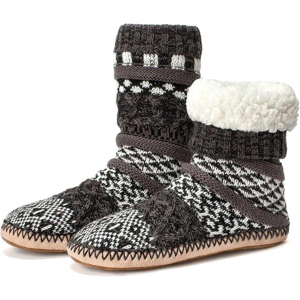 Women Fuzzy Slipper Socks Non-Slip Winter Cabin Cozy Soft Soles